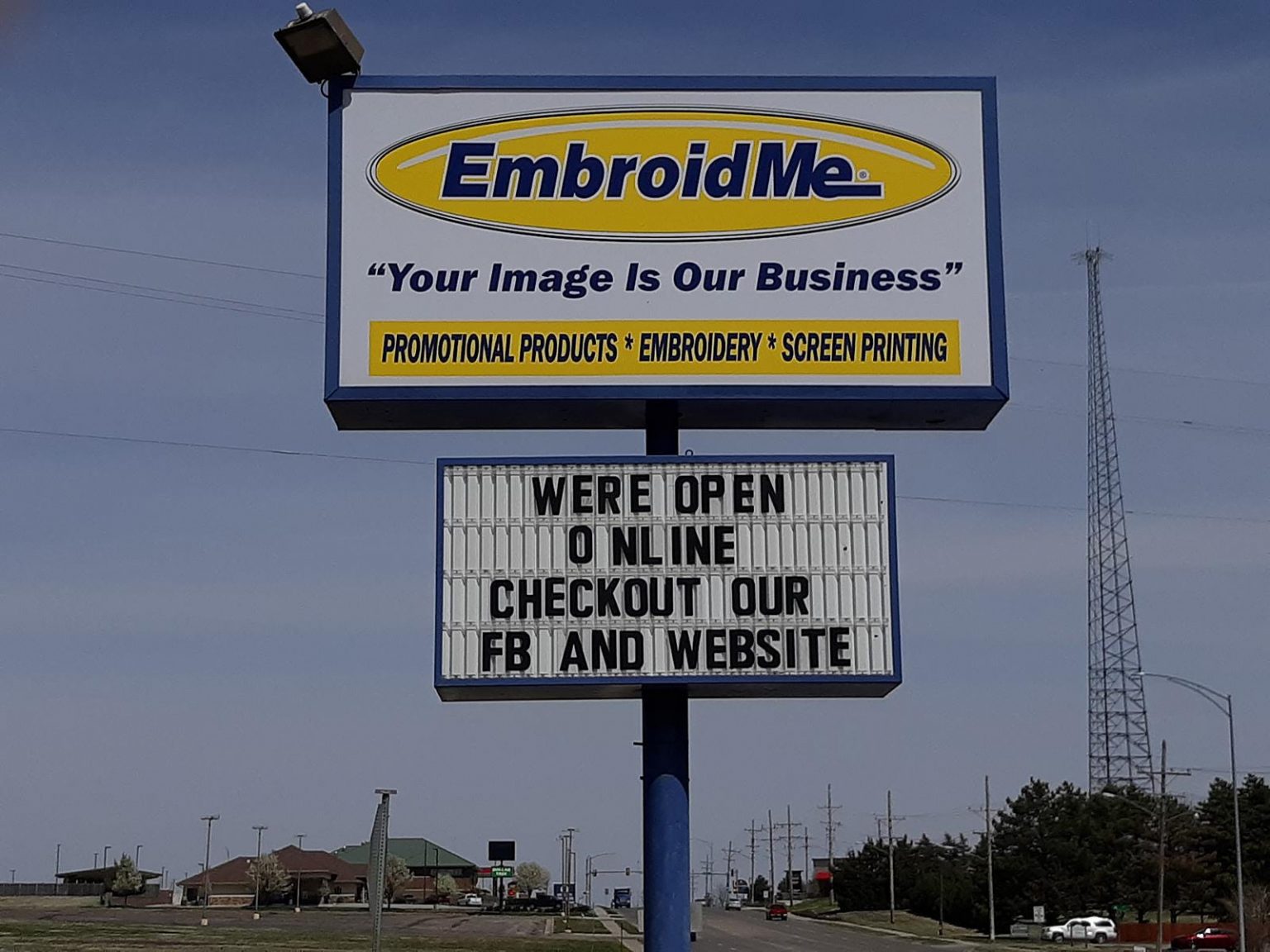 Fully promoted by embroidme supplying ppe  dodge city daily globe